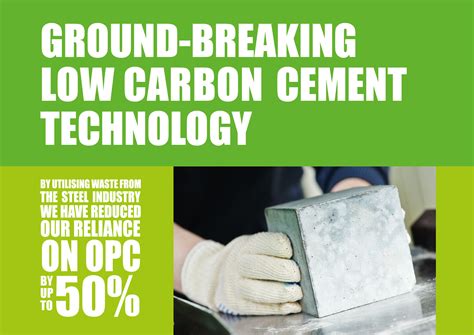 Low Carbon Cement .